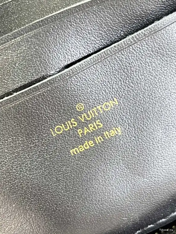 Affordable LOUIS BUBBLEGRAM WALLET ON VUITTON STRAP 0515